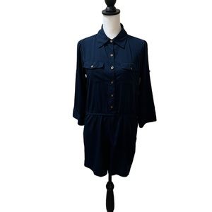Speed Control, NWOT, Women’s Navy Romper Size M
